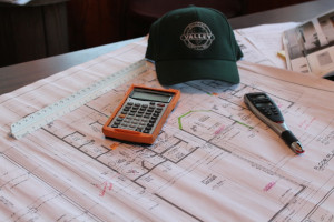 Contractor Sales Blueprint Icon