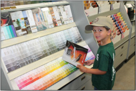Grey Browsing Paint Slider