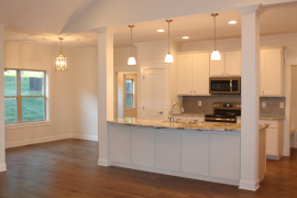 Lighting Icon kitchen featuring trim